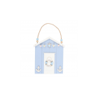 Blue Life Ring Beach Hut Hanging Decoration